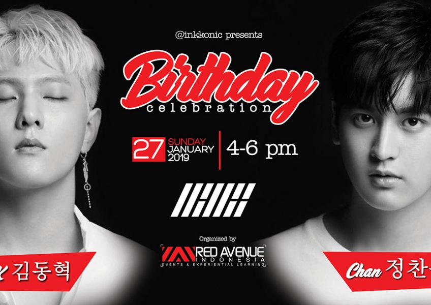 Event iKON Korean Band Birthday Party 2019 I Red Avenue Indonesia